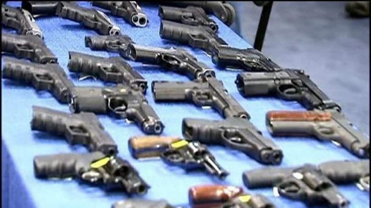 seizure of illegal firearms
