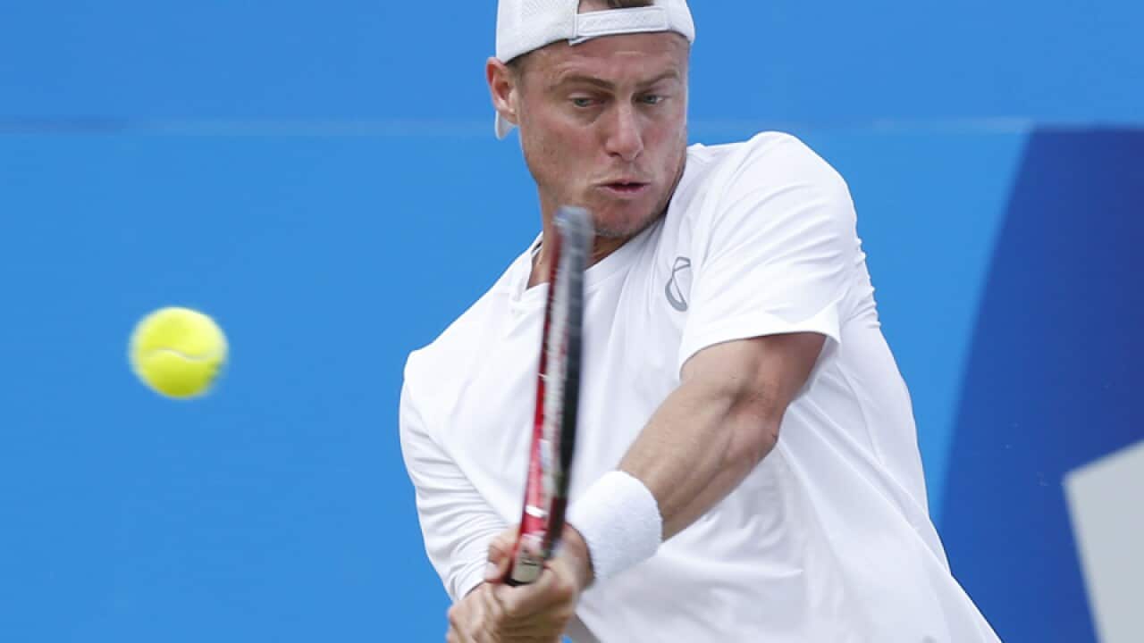 Australian tennis player Lleyton Hewitt