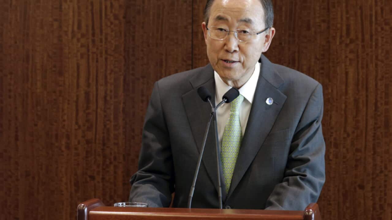 United Nations Secretary General Ban Ki-moon