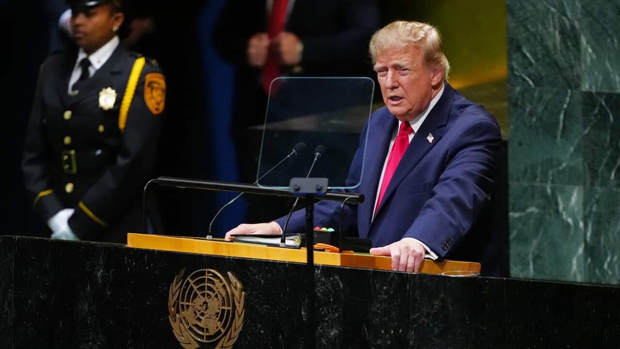 APTOPIX UN General Assembly Trump