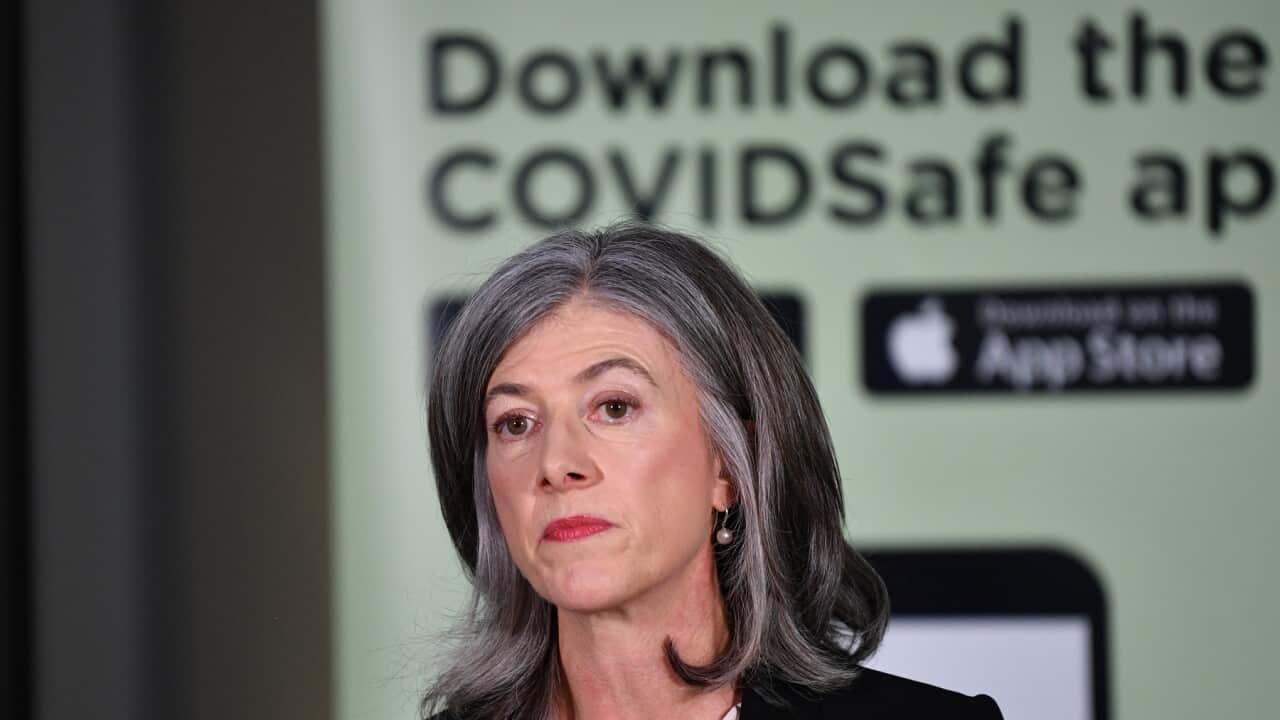 South Australia's Chief Public Health Officer Nicola Spurrier (AAP)