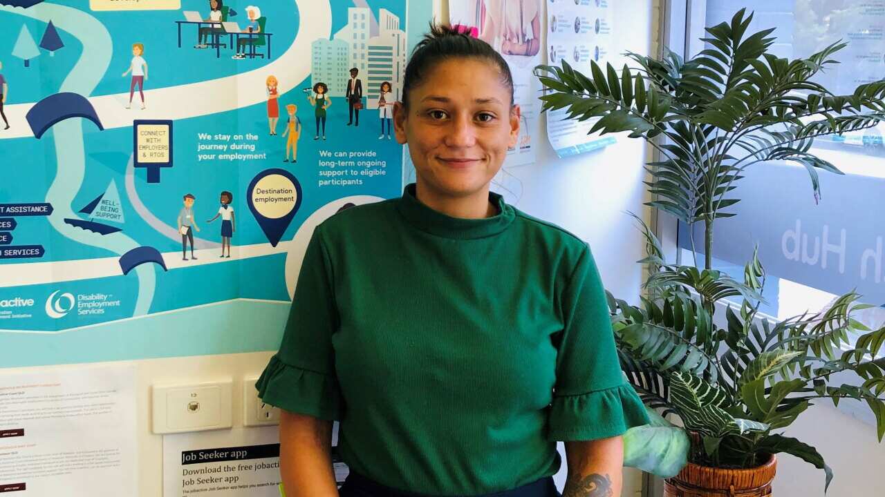 Tiana Gallaher - Has overcome many barriers in her journey to employment
