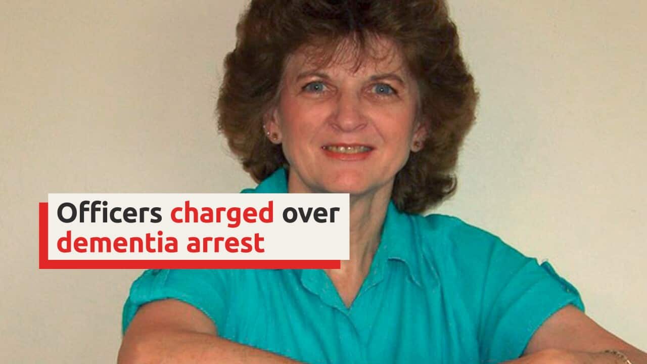 Officers charged over dementia arrest