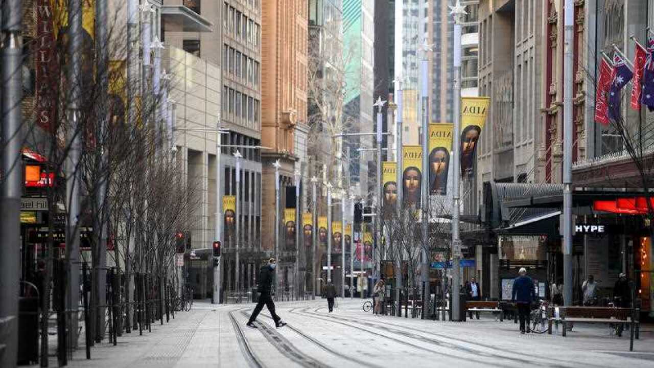 Sydney's central business district, George Street
