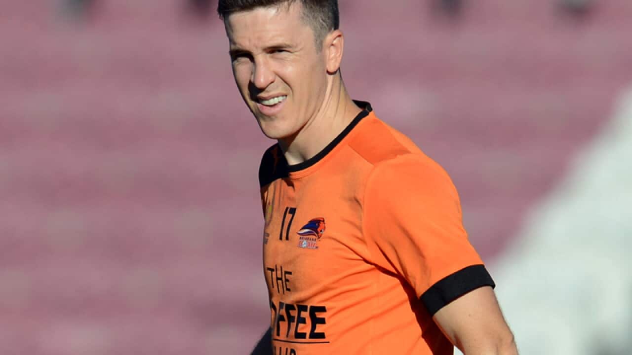 File photo of Matt McKay at training