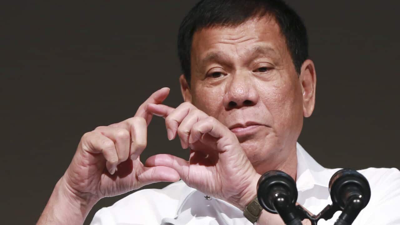 Philippine President Rodrigo Duterte