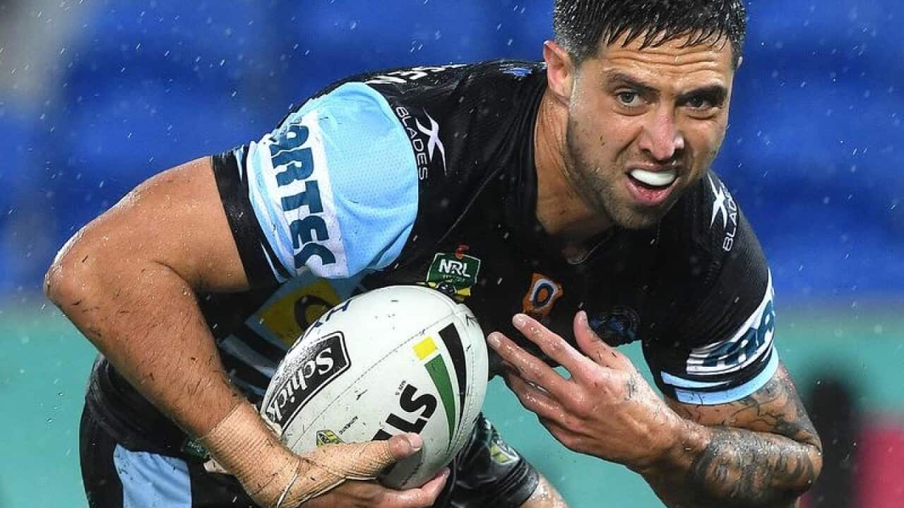 Sharks player Gerard Beale