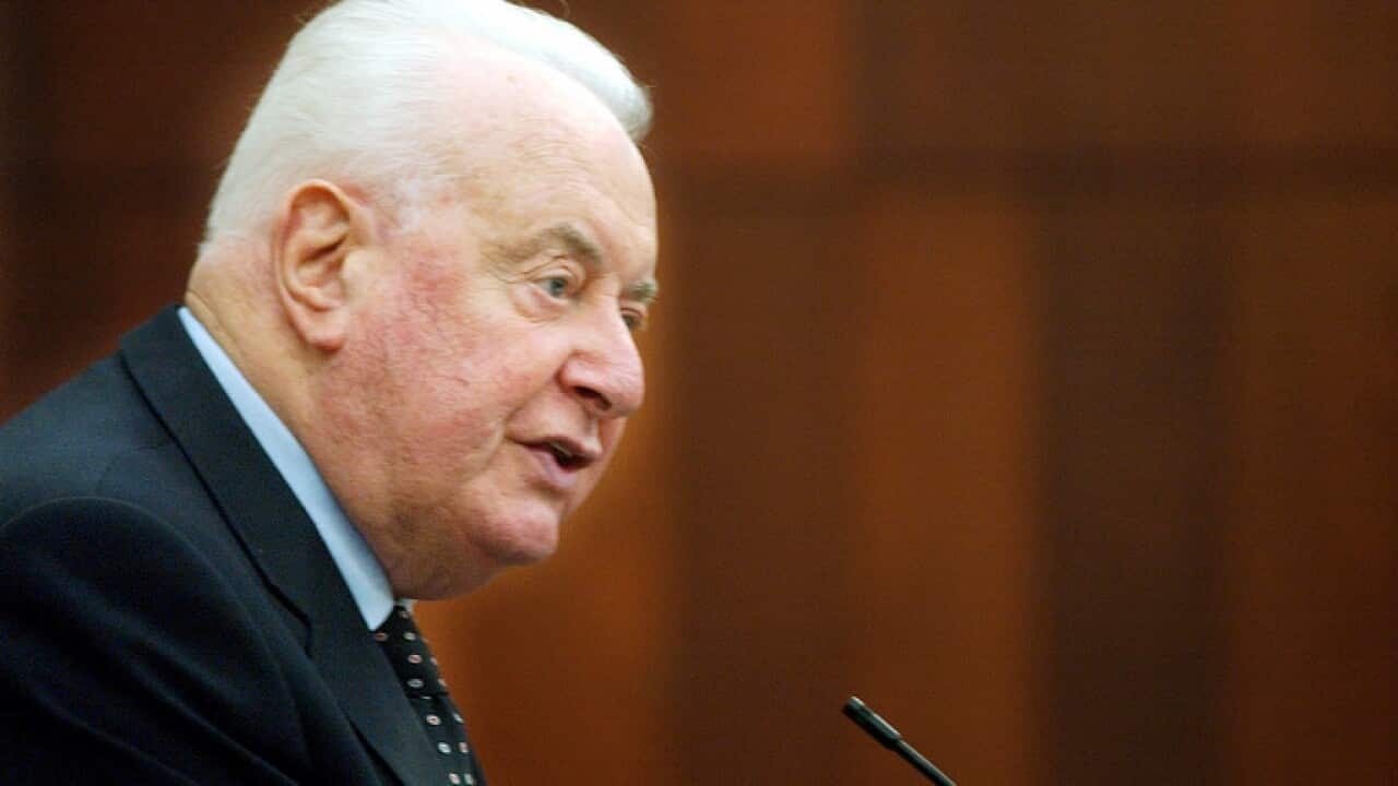 Former Australian Prime Minister Gough Whitlam