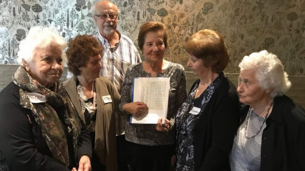 The ‘brides of Begona’ gathering for a reunion