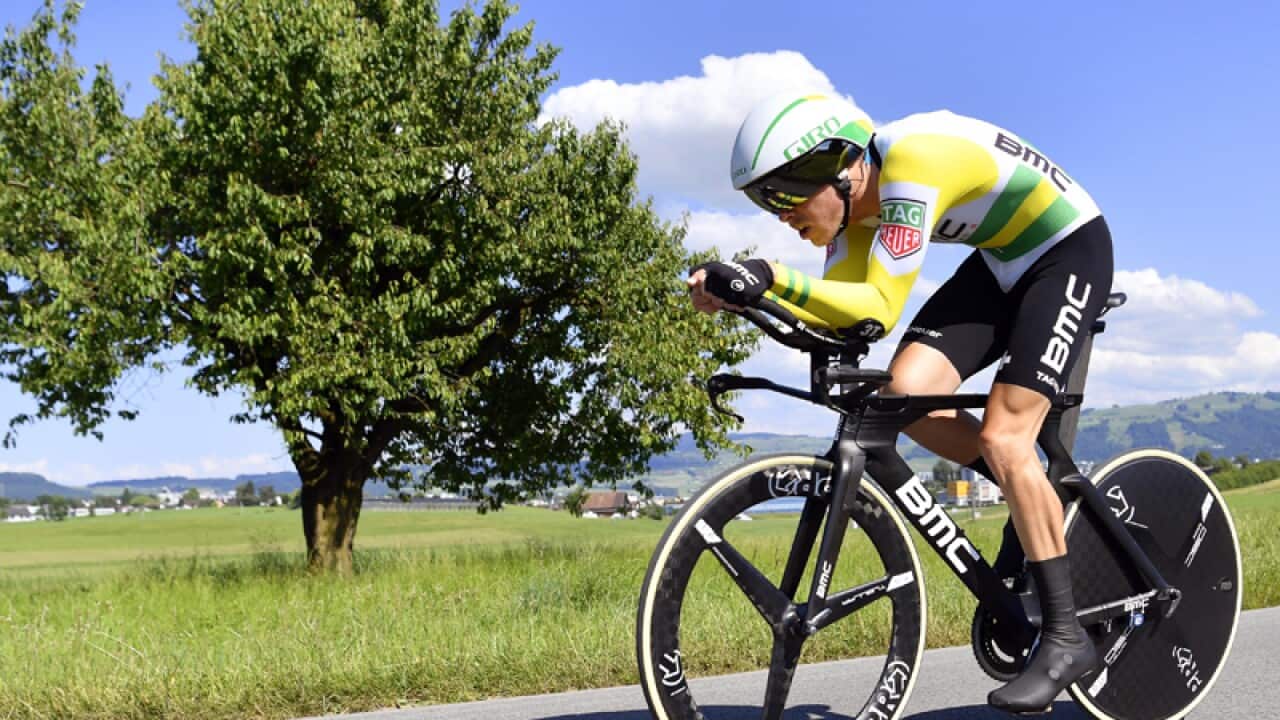 Australian rider Rohan Dennis of the BMC Racing Team