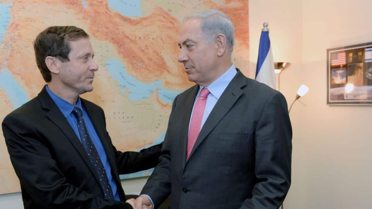 Herzog and Netanyahu