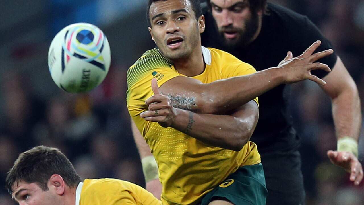 Wallabies half Will Genia