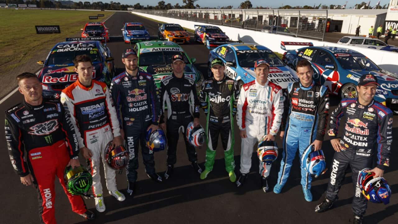 Drivers from the Supercars series