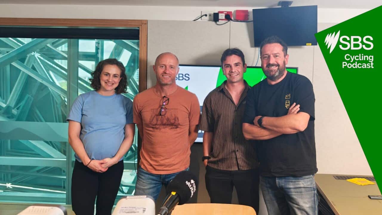 The team meets Connor Delves from Cadel: Lungs on wheels