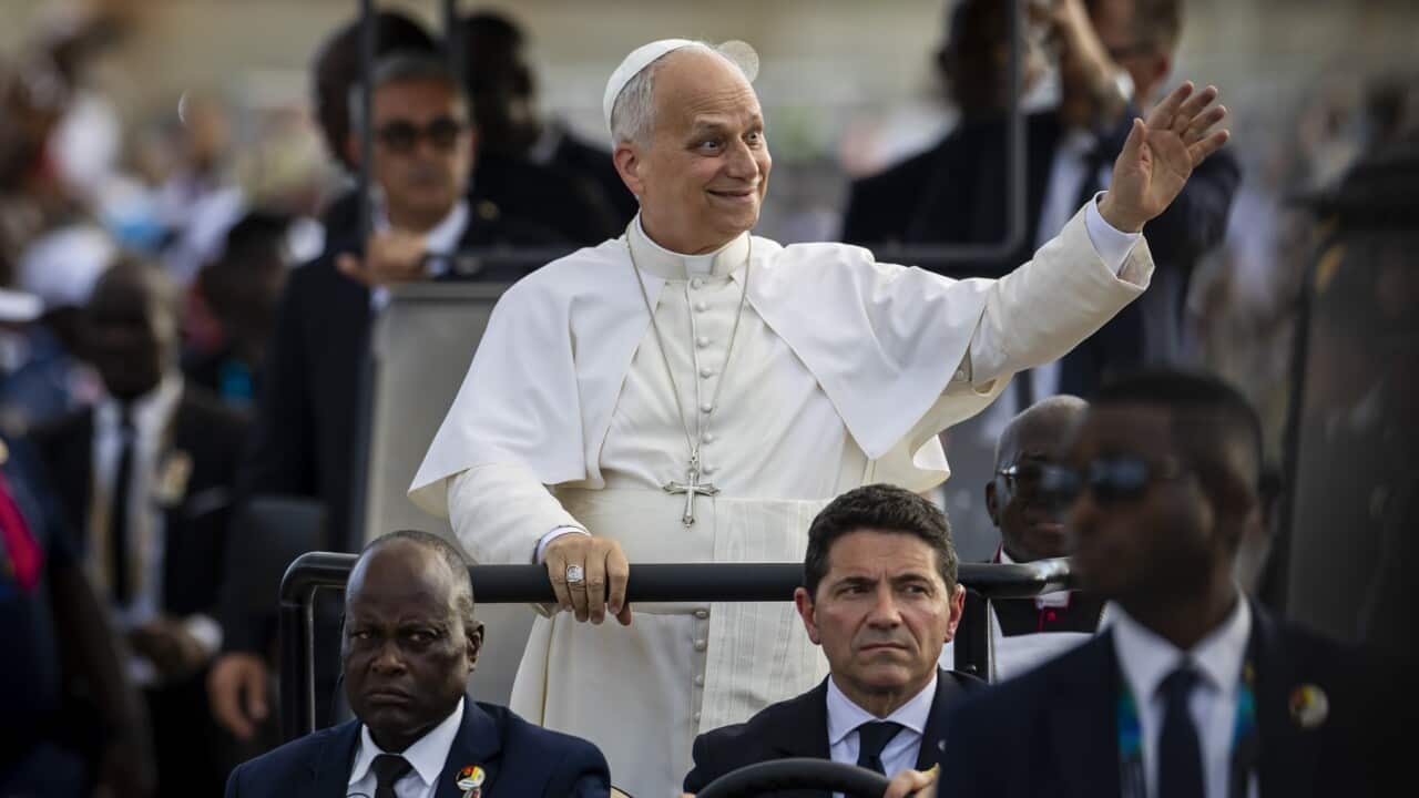 Pope Leo XIV visits Angola