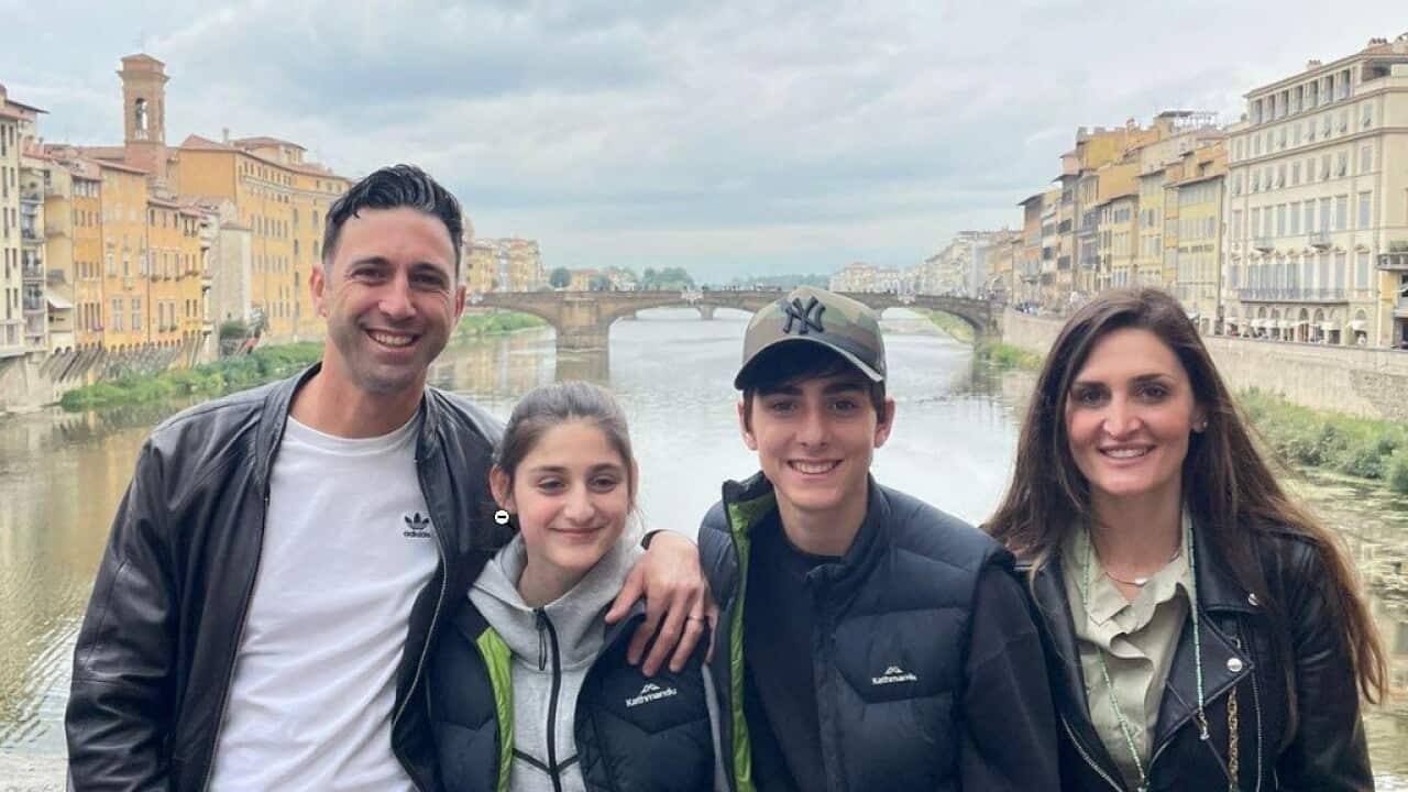 La famiglia Violetti a Firenze.