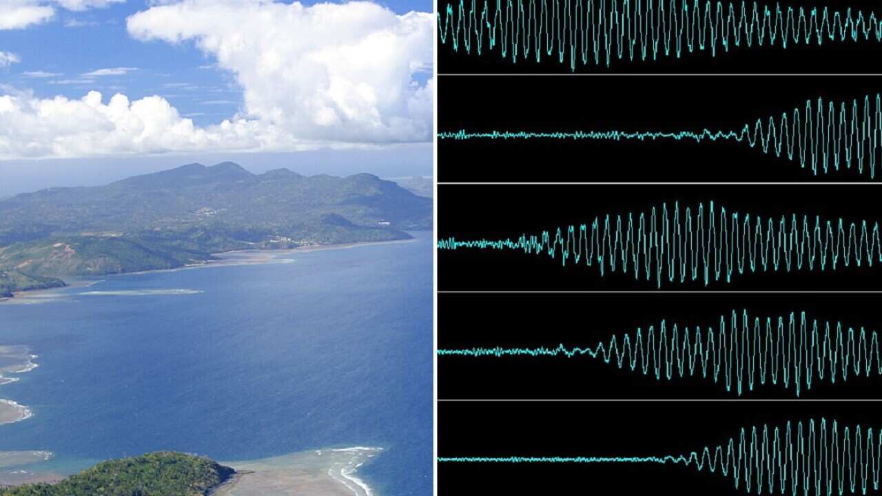 Mayotte Island and the seismic activity.