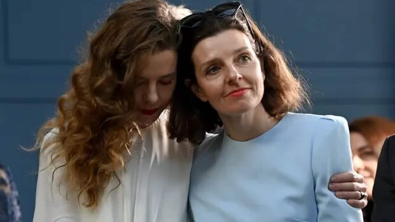 Allegra Spender (right) wants the government to take greater action on climate change.