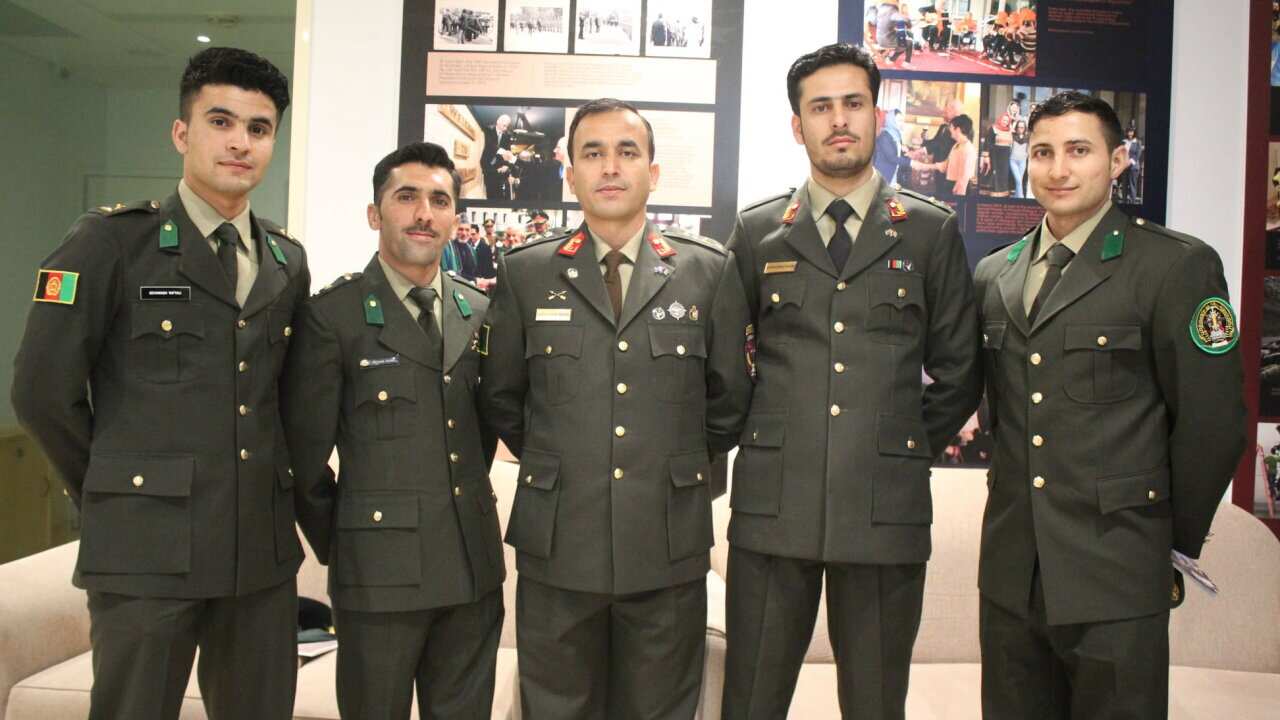 Afghan Cadets graduated from Australian military institutions