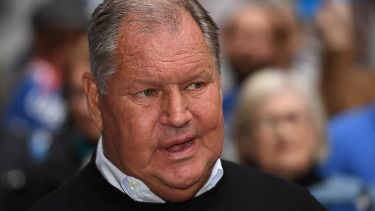Melbourne's Lord Mayor Robert Doyle is seen at the Melbourne Town Hall in Melbourne. Melbourne Lord Mayor Robert Doyle has declared his innocence