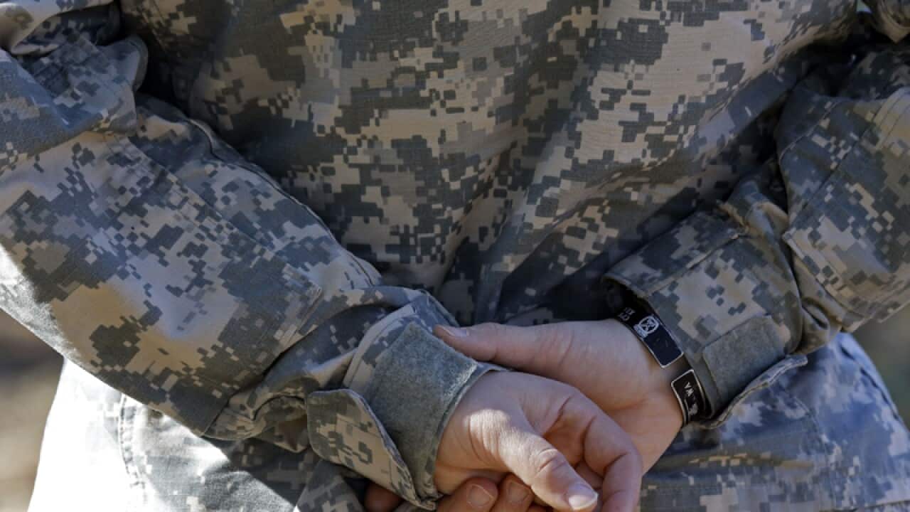 A US military lieutenant