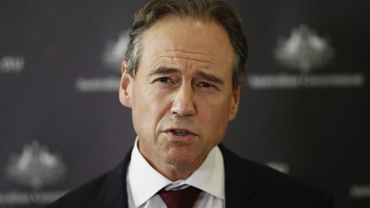 Federal Health Minister Greg Hunt.