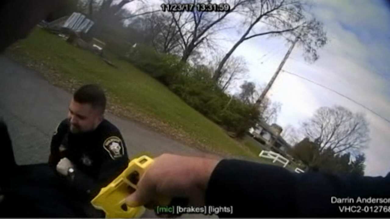 A police officer accidentally tasrered his partner.