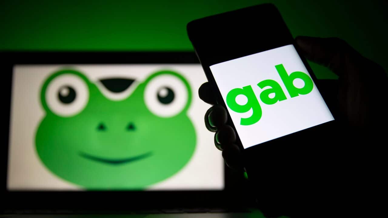 The social media platform Gab