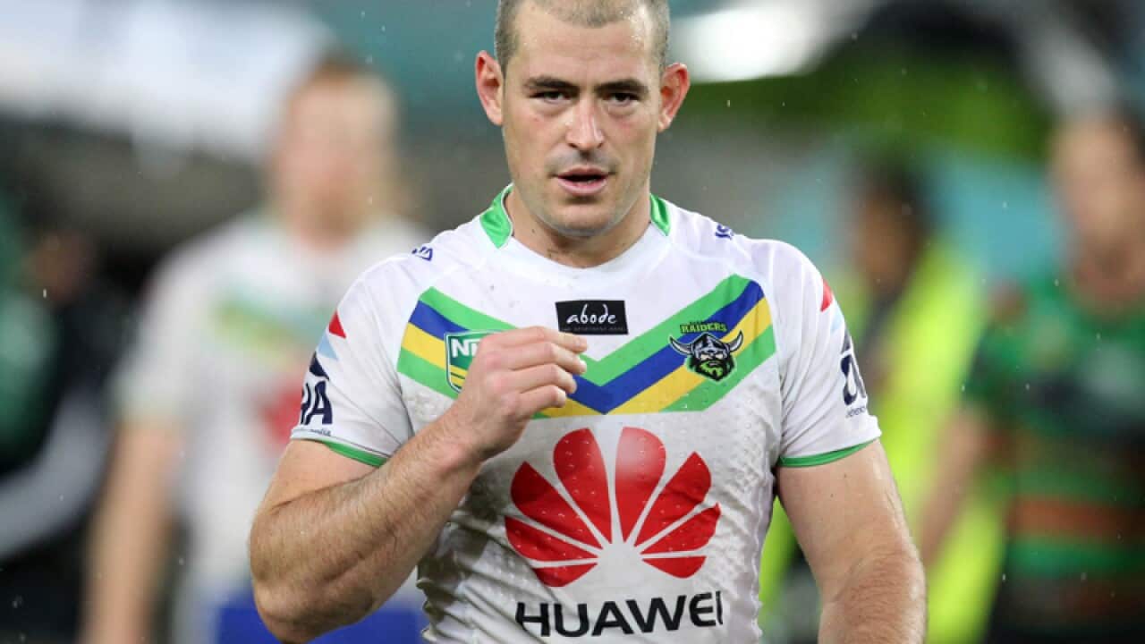 Canberra Raiders' Terry Campese