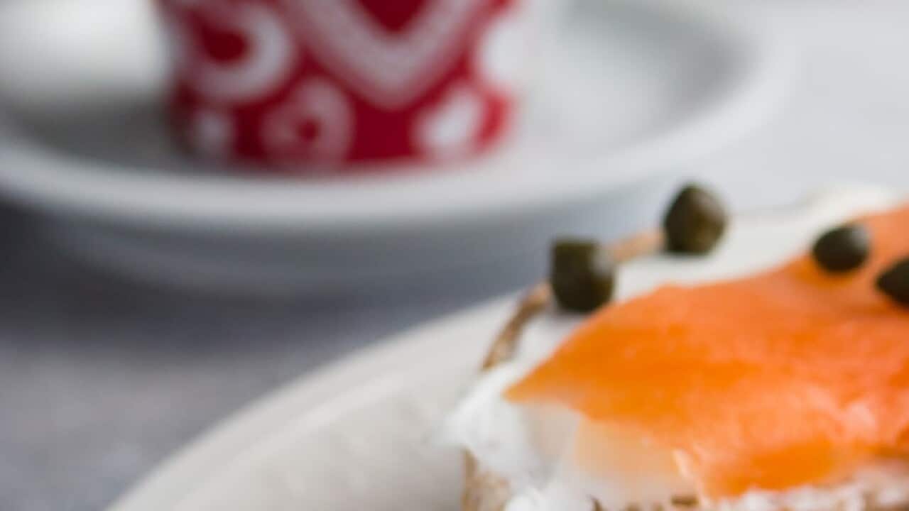 smoked salmon