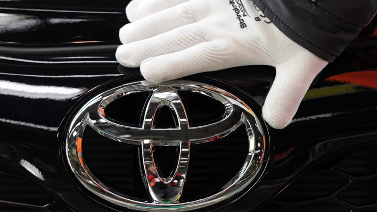 A Toyota car