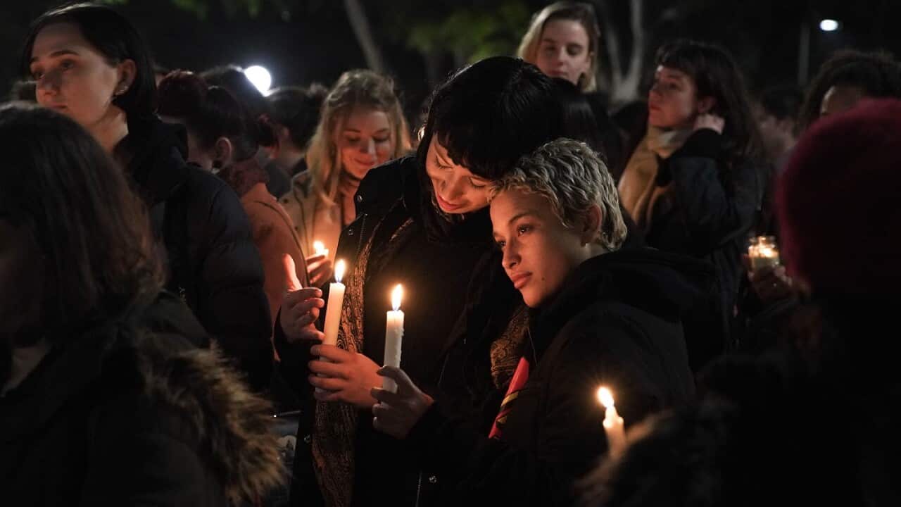 Thousands gathered in tribute to Ms Dixon in Australia-wide vigils