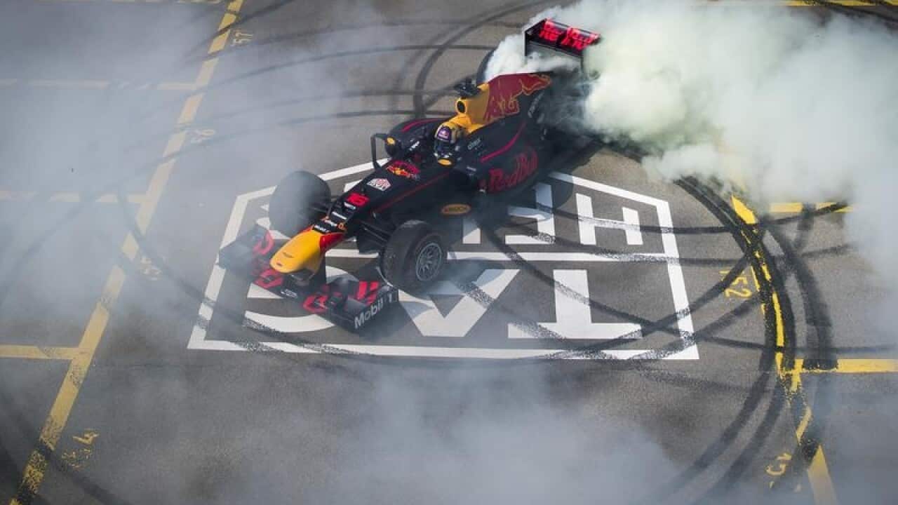 The Red Bull Formula One Racing Team