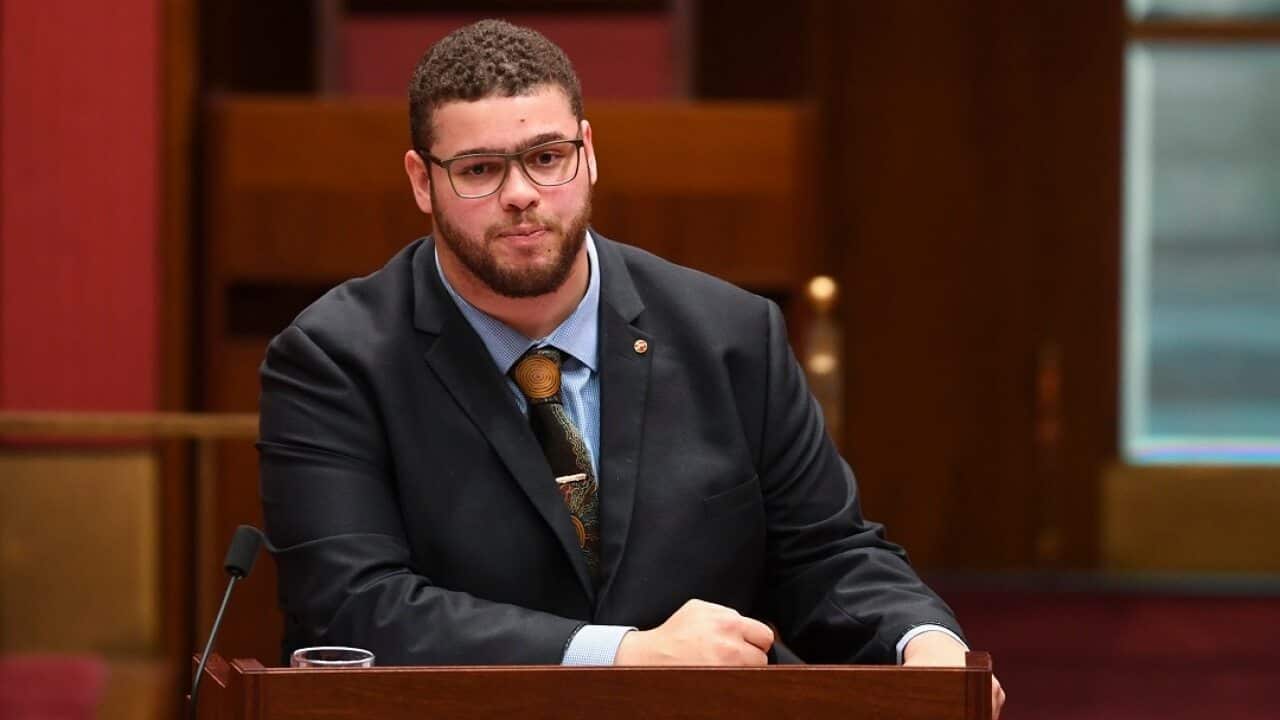 Seneta wa chama cha Australian Greens Jordon Steele-John.