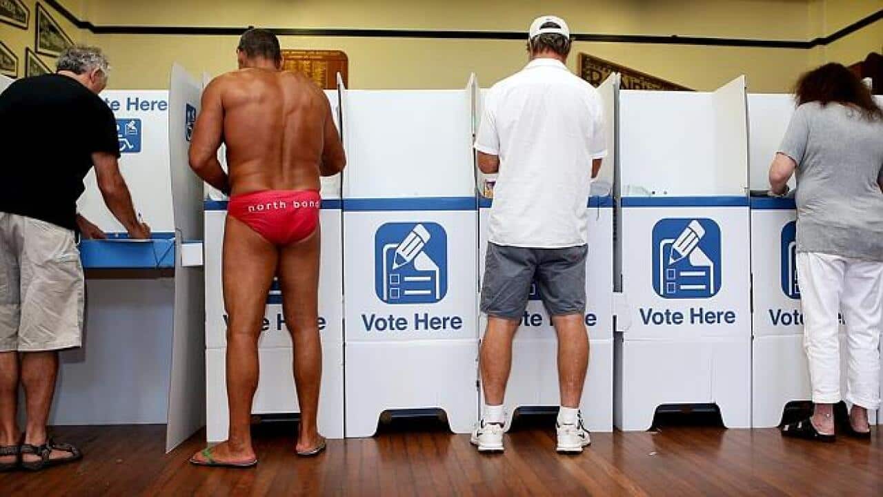 Voting booth