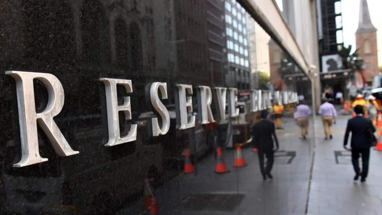 Reserve Bank sign