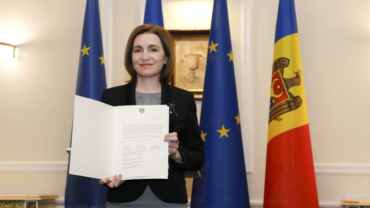 Moldovan President Maia Sandu