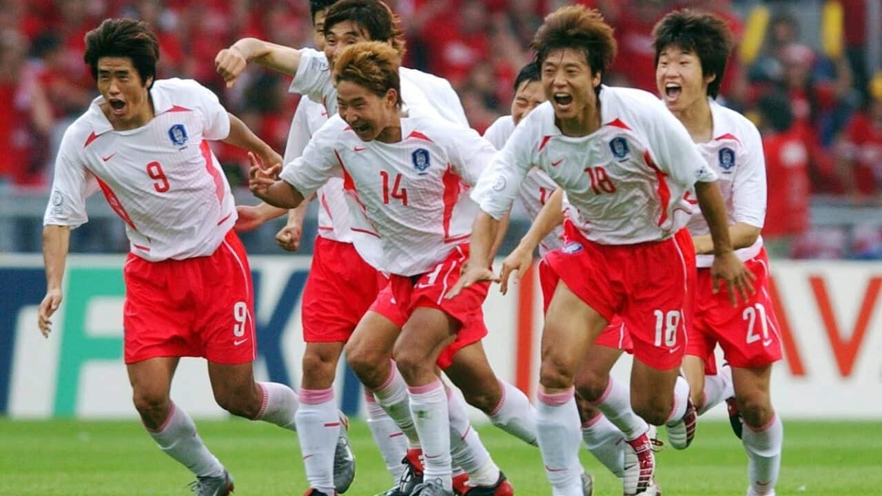 FUSSBALL: WM 2002 in JAPAN und KOREA, ESP - KOR 3:5 n.E.