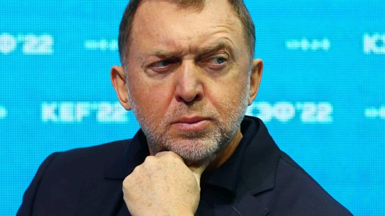 Russian billionaire businessman Oleg Deripaska.