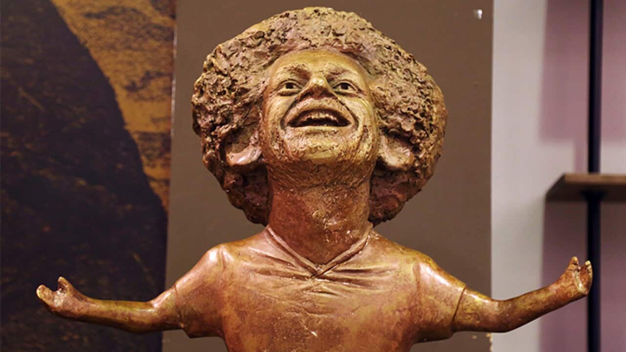 Egypt Salah Statue