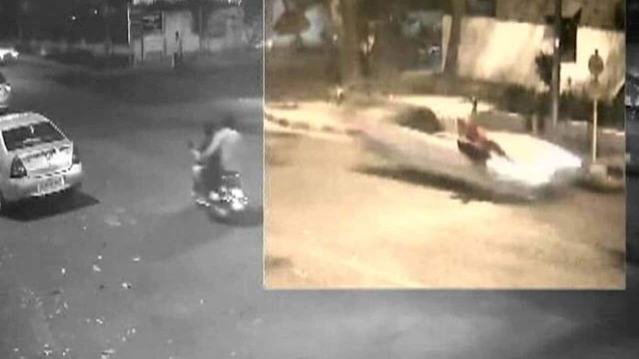 Mercedes Hit-and-run