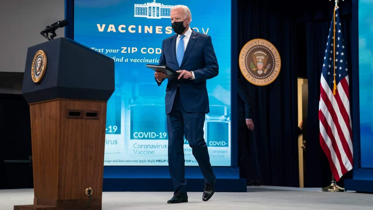 President Joe Biden announces full FDA approval of the Pfizer-BioNTech coronavirus vaccine