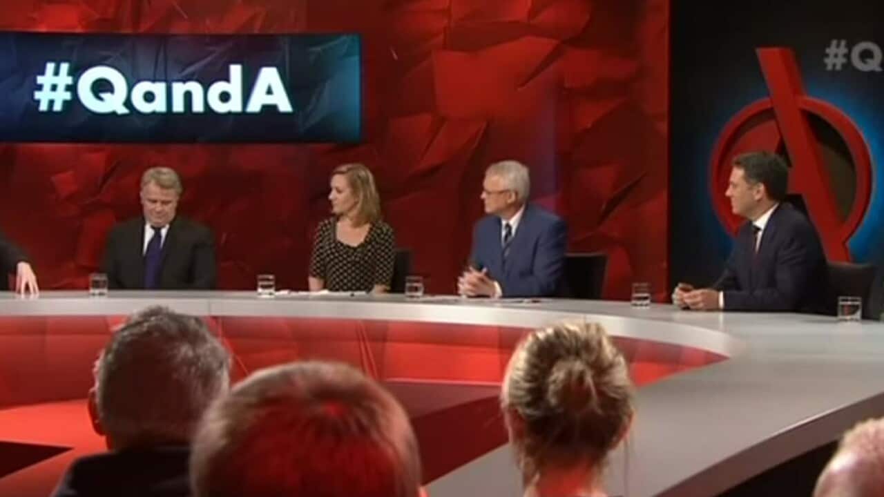 Q&A program. (Screenshot)