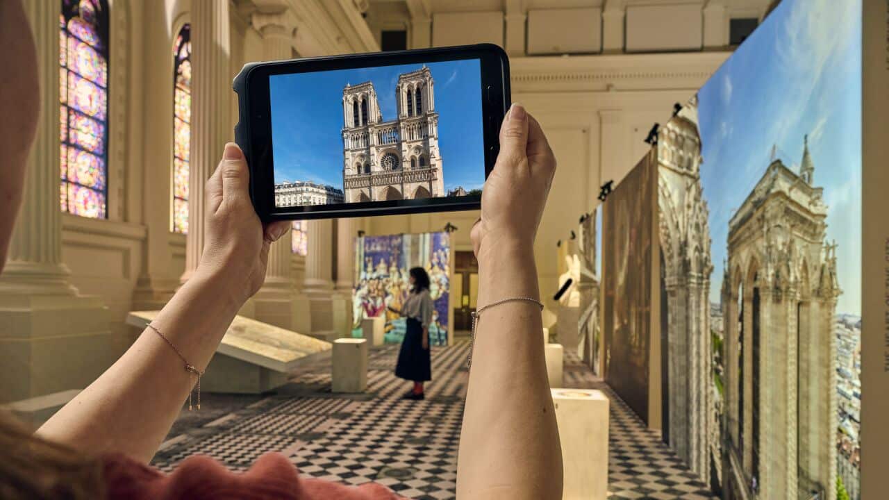 "Notre-Dame de Paris: Exposição de Realidade Aumenta" - Museu da Imigração, Melbourne, Austrália