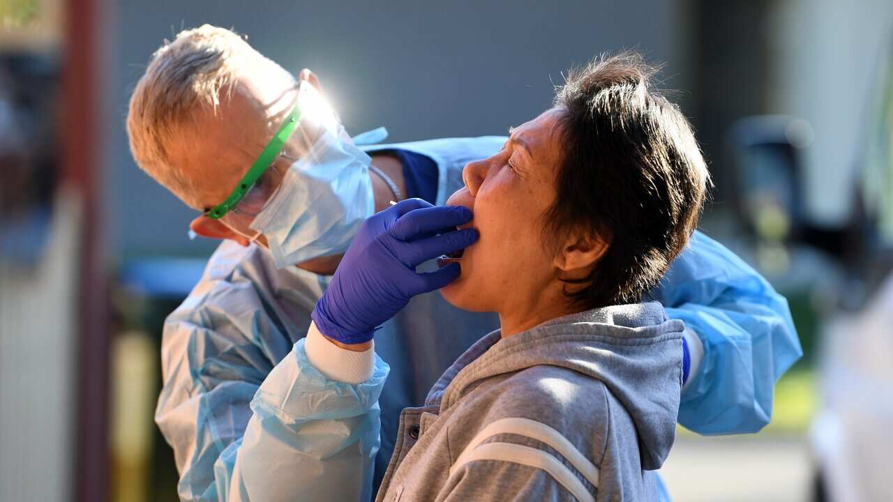 More then 164,000 tests have been conducted since as part of a suburban blitz.