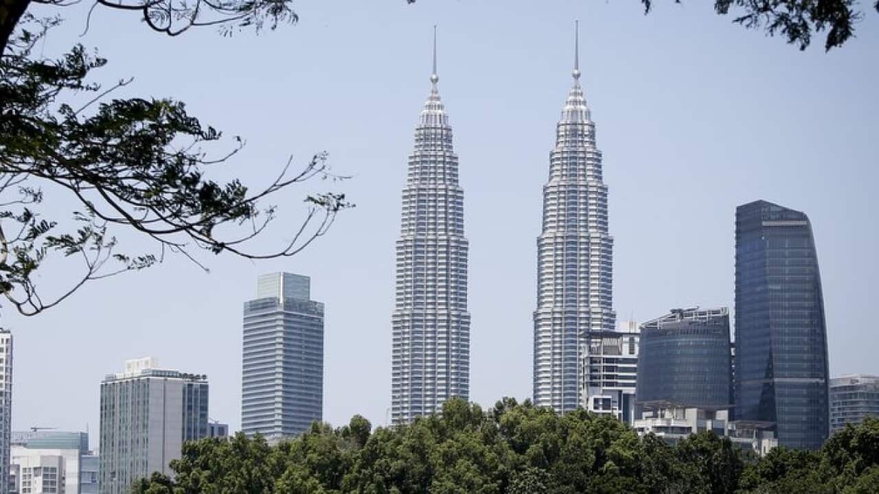 Malaysia's landmark building, Petronas Twin Towers