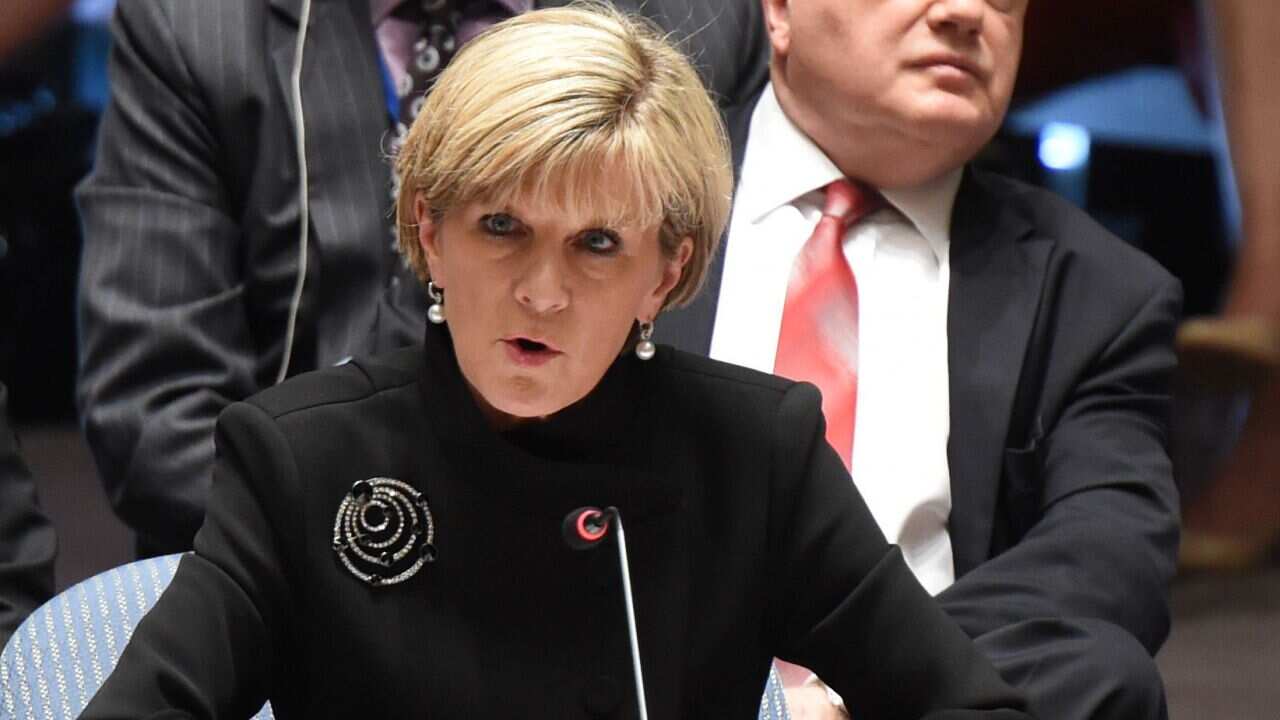 Julie Bishop at UN Security Council