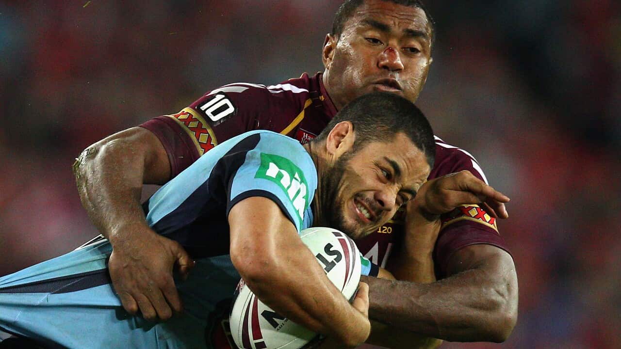 Petereo Civoniceva and Jarryd Hayne