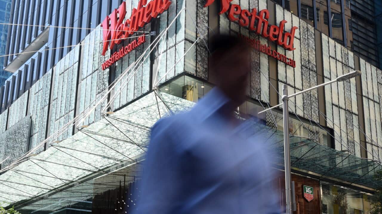 A Westfield shopping centre in Sydney