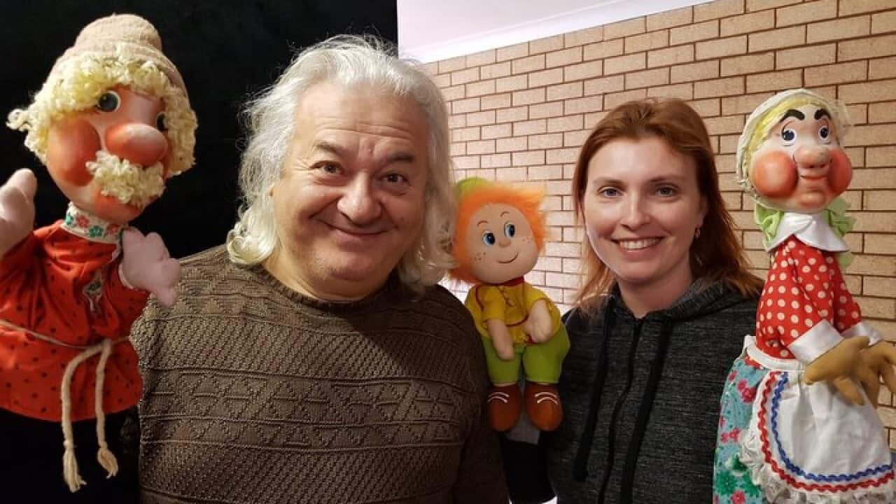 Alexander Diamandi and Valentina Nichaeva